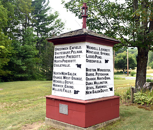 New Salem Guideboard