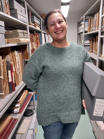 Linda Woodland, Archival Field Fellow